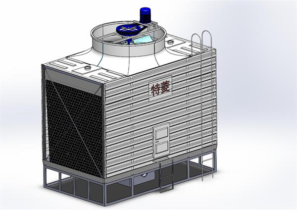玻璃鋼開(kāi)式冷卻塔